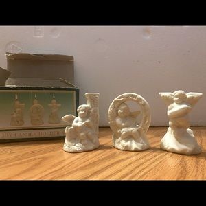 Jade collection JOY candle handler set vintage and collectibles